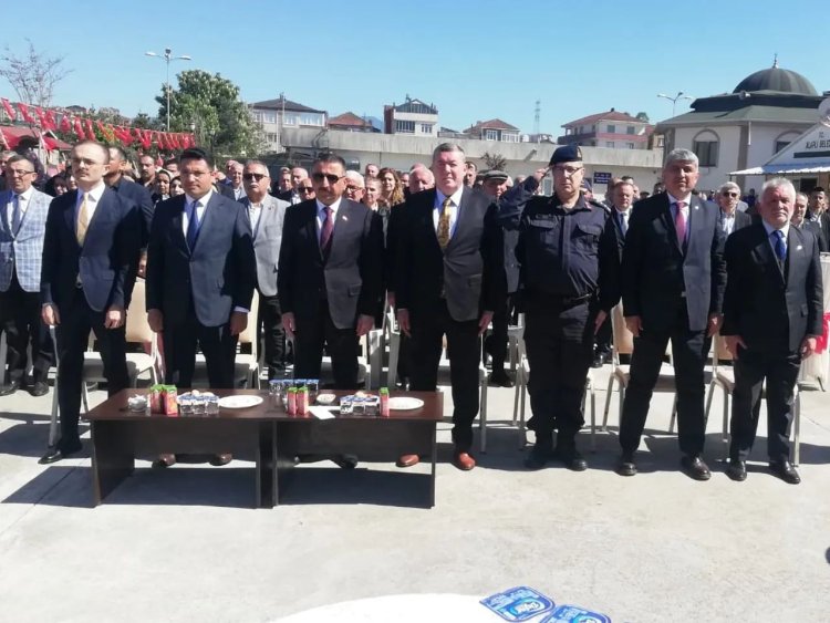 AÇILIŞA KATILIM SAĞLADIK...
