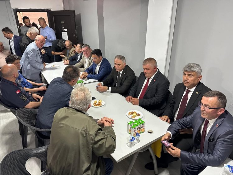 ALAPLI MUHTARLAR DERNEĞİNİN AÇILIŞINA KATILIM SAĞLADIK