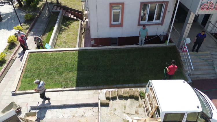 GÜLÜÇ BELEDİYESİNDEN ESTETİK DOKUNUŞ