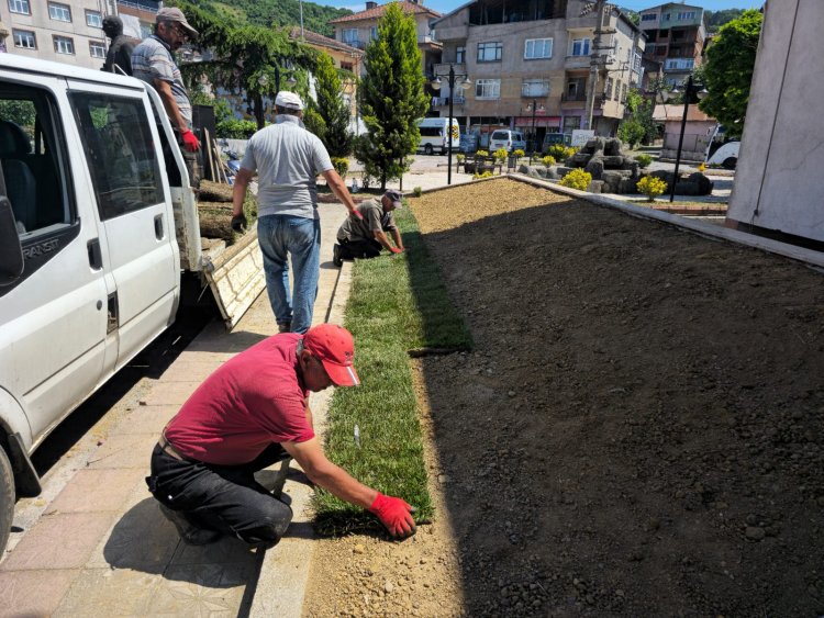 GÜLÜÇ BELEDİYESİNDEN ESTETİK DOKUNUŞ