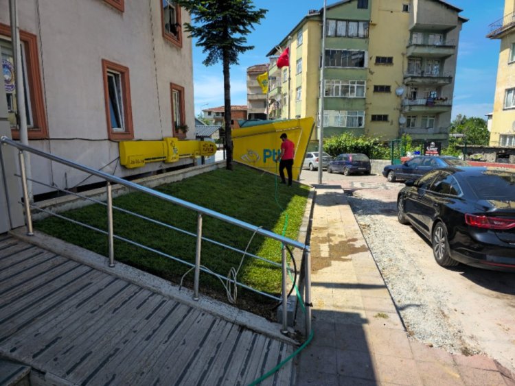 GÜLÜÇ BELEDİYESİNDEN ESTETİK DOKUNUŞ