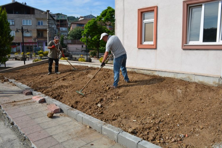 GÜLÜÇ BELEDİYESİNDEN ESTETİK DOKUNUŞ