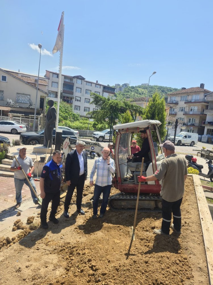 GÜLÜÇ BELEDİYESİNDEN ESTETİK DOKUNUŞ