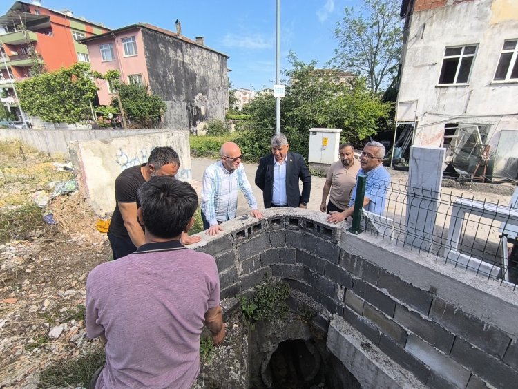 GÜLÜÇ VESİLE DİKMEN İLKOKULUNDA İLK KAZMA VURULDU