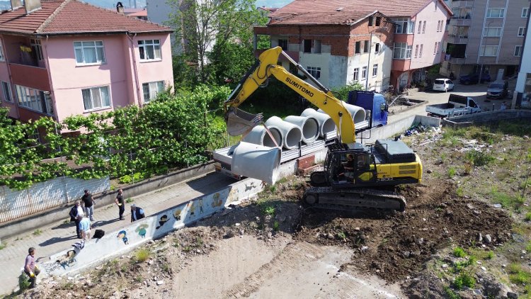 GÜLÜÇ VESİLE DİKMEN İLKOKULUNDA İLK KAZMA VURULDU