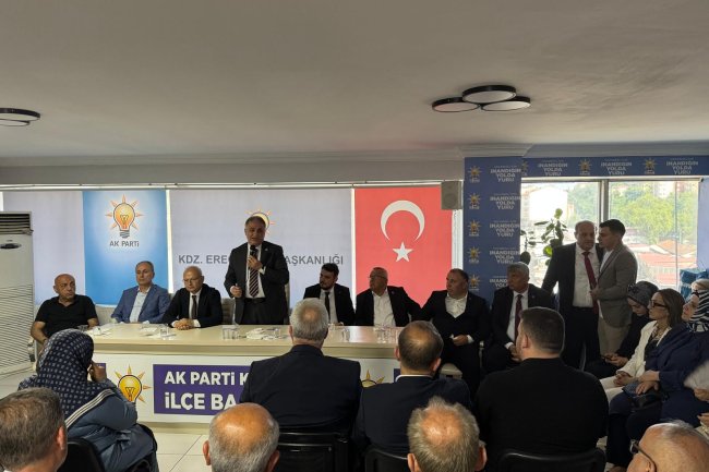 AK Parti Kdz. Ereğli İlçe Teşkilatı Bayramlaşma Programı