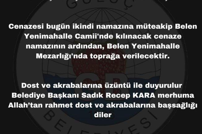 Vefat & Başsağlığı