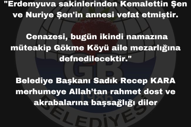 Vefat & Başsağlığı