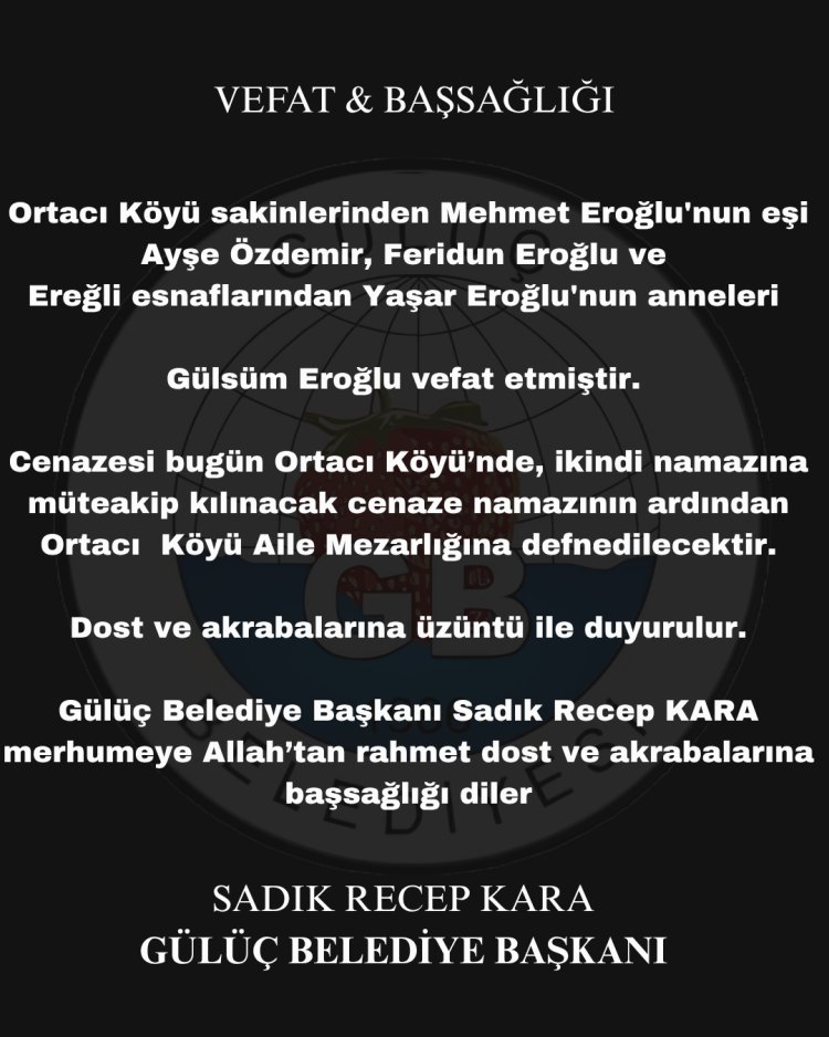 Vefat & Başsağlığı