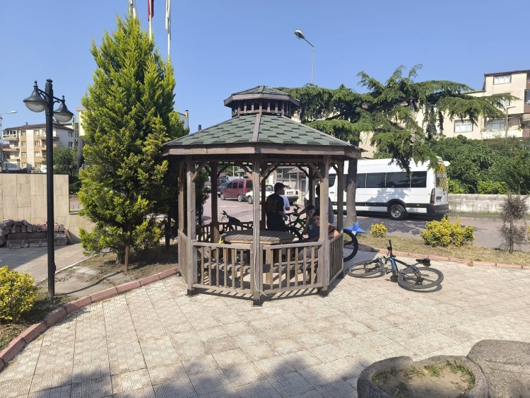 Gülüç Belediye Sadık Recep Kara Sahada İncelemelerde Bulundu