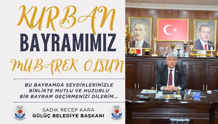 KURBAN BAYRAMIMIZ MÜBAREK OLSUN !