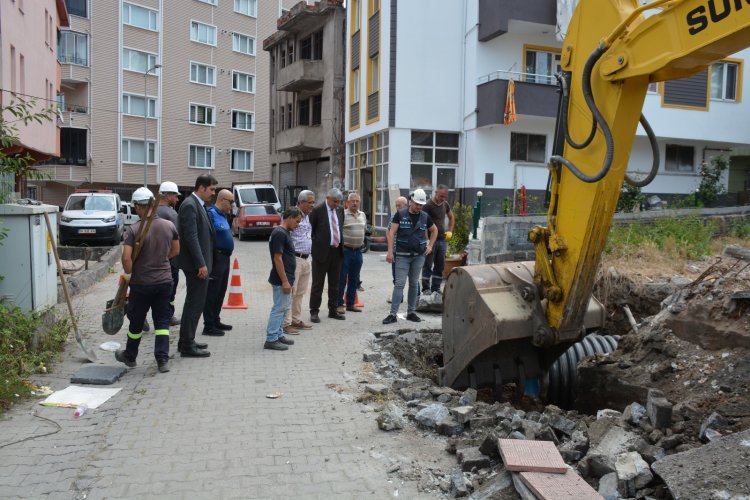 GÜLÜÇ VESİLE DİKMEN İLKOKULU İNŞAATINDA ÇALIŞMALAR SON HIZ DEVAM EDİYOR...