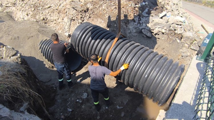 GÜLÜÇ VESİLE DİKMEN İLKOKULU İNŞAATINDA ÇALIŞMALAR SON HIZ DEVAM EDİYOR...