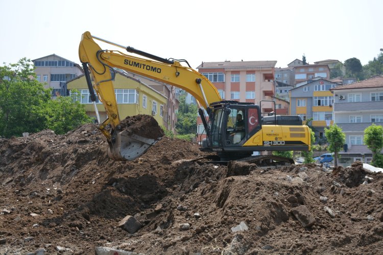VESİLE DİKMEN İLKOKULU İNŞAATINDA ÇALIŞMALAR SON HIZ DEVAM EDİYOR...
