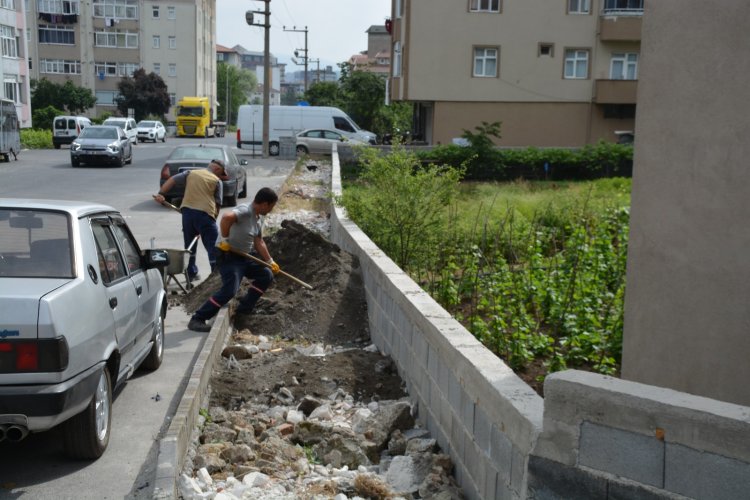 YAY KALDIRIM ÇALIŞMALARIMIZ DEVAM EDİYOR....