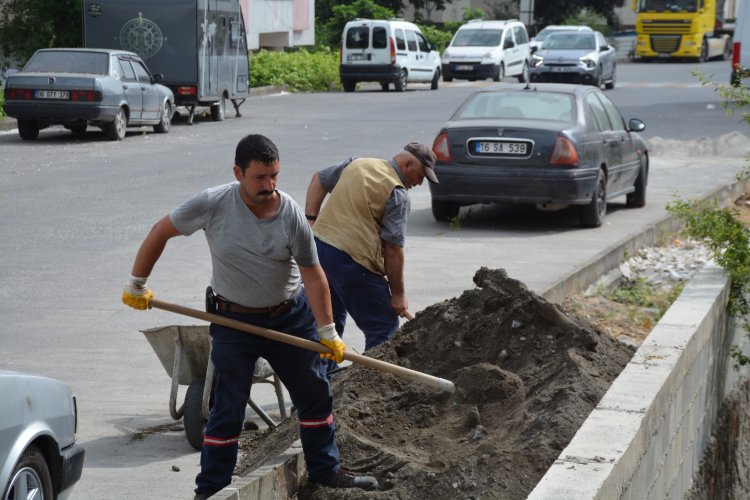YAY KALDIRIM ÇALIŞMALARIMIZ DEVAM EDİYOR....