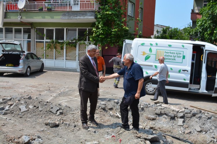 VESİLE DİKMEN İLKOKULU İNŞAATINDA ÇALIŞMALAR SON HIZ DEVAM EDİYOR...