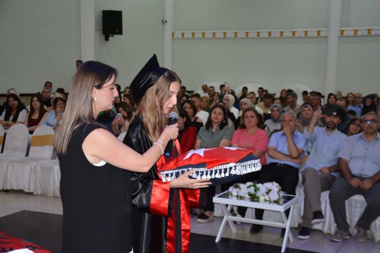 MEZUNİYET TÖRENİNE KATILIM SAĞLADIK...