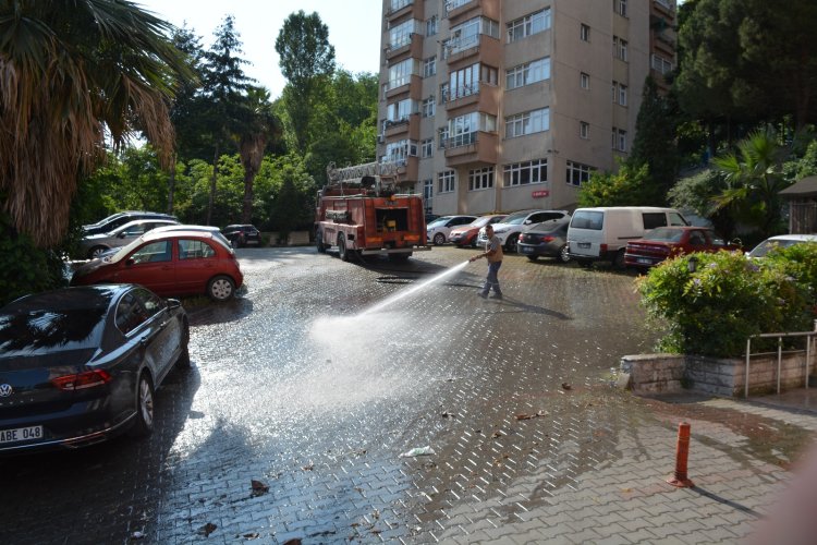 GÜLÜÇTE TEMİZLİK ÇALIŞMALARIMIZ DEVAM EDİYOR...