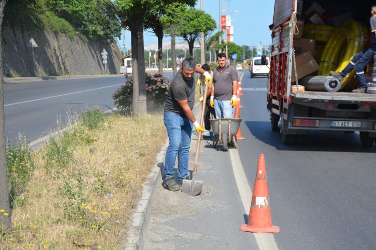 GÜLÜÇTE TEMİZLİK ÇALIŞMALARIMIZ DEVAM EDİYOR...