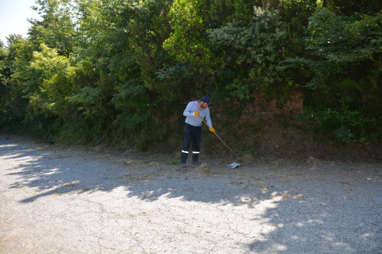 GÜLÜÇ'TE TEMİZLİK SEFERBERLİĞİ DEVAM EDİYOR...