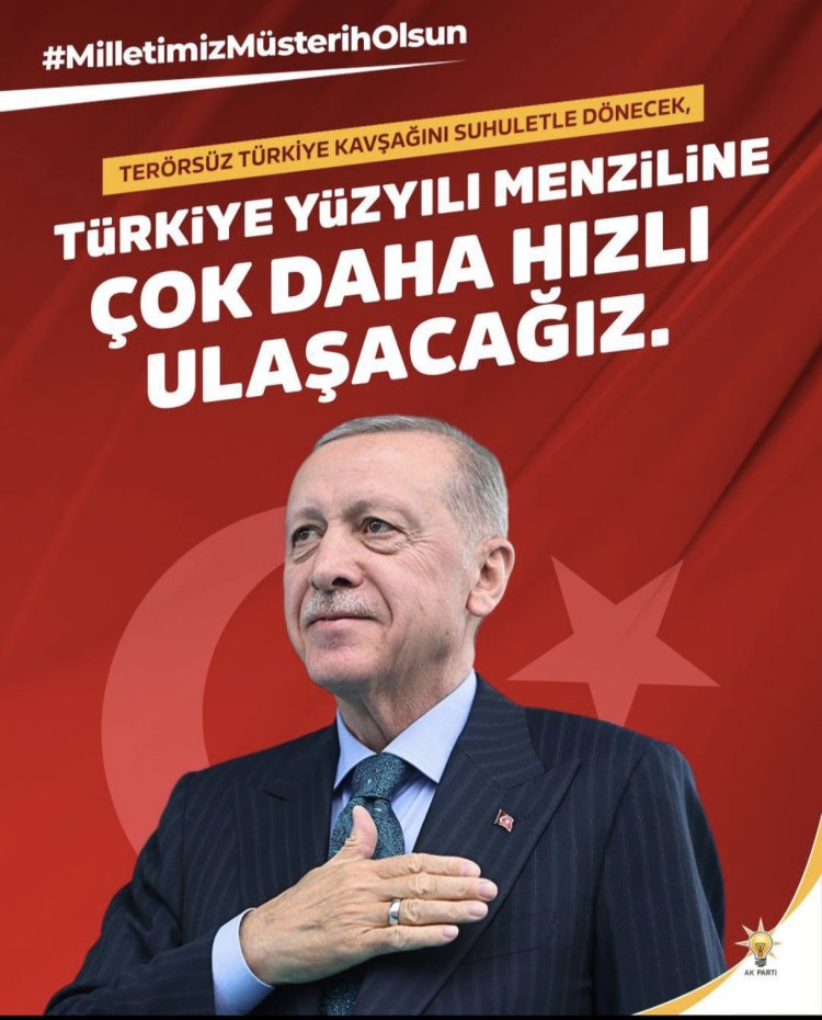 MİLLETMİZ MÜSTERİH OLSUN!