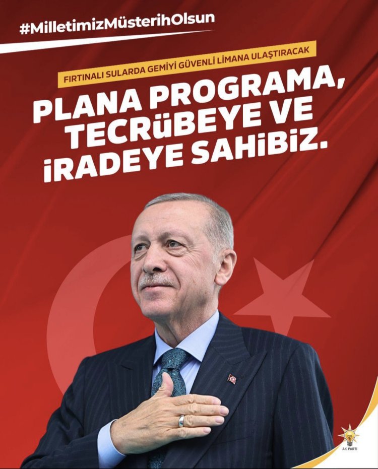 MİLLETMİZ MÜSTERİH OLSUN!