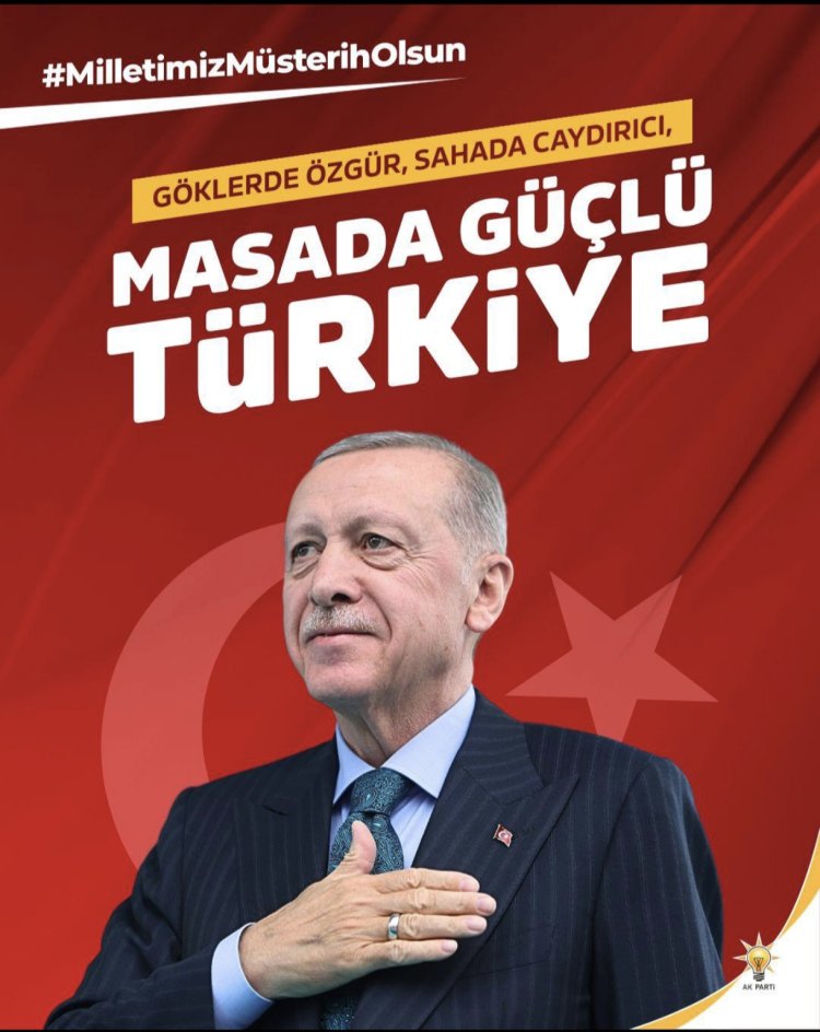 MİLLETMİZ MÜSTERİH OLSUN!