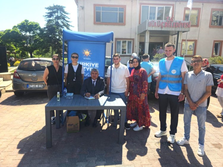 AK PARTİ GÜLÜÇ TEŞKİLATINDAN TÜRKİYE YÜZYILINA GÜÇLÜ ADIM...
