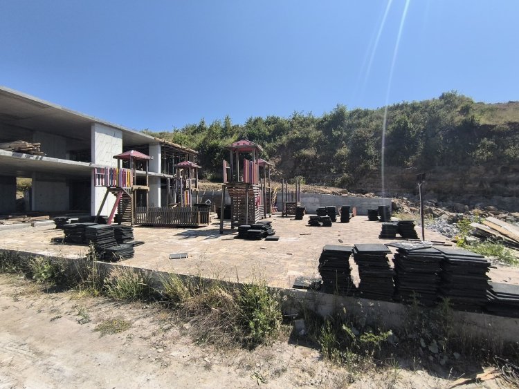 GÜLÜÇ BELEDİYESİ MİLLET BAHÇESİNDE ÇALIŞMALAR TAM GAZ DEVAM EDİYOR...