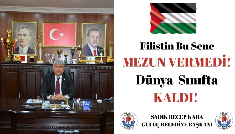 FİLİSTİN BU SENE MEZUN VERMEDİ DÜNYA SINIFTA KALDI !