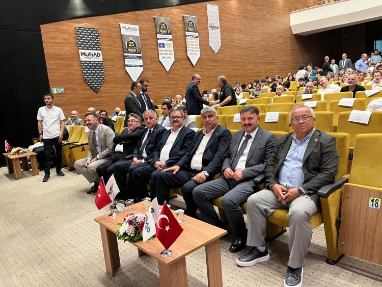 MÜSİAD ÖDÜL TÖRENİNE KATILIM SAĞLADIK...