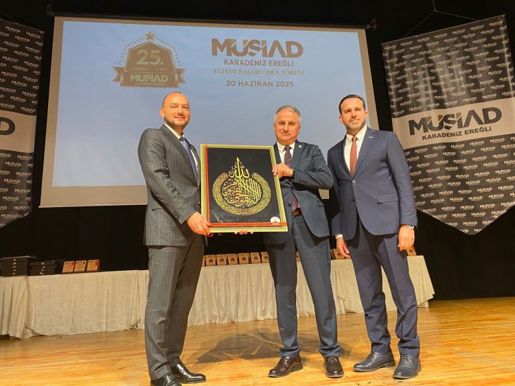 MÜSİAD ÖDÜL TÖRENİNE KATILIM SAĞLADIK...