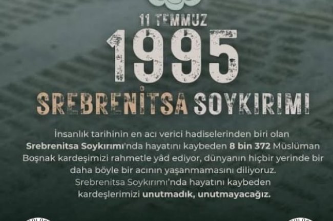 Unutmadık Unutmayacağız...