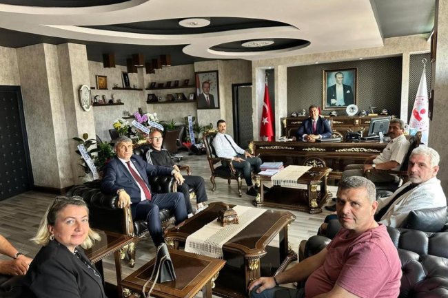 SAYIN KAYMAKAMIMIZA ZİYARETTE BULUNDUK