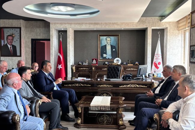 Karadeniz Ereğli Kaymakamımız Sayın Fatih Yılmaz’a Hayırlı Olsun Ziyareti