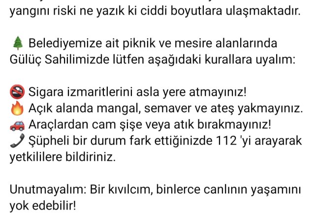 ORMAN YANGINLARINA KARŞI HEP BİRLİKTE DİKKATLİ OLALIM!