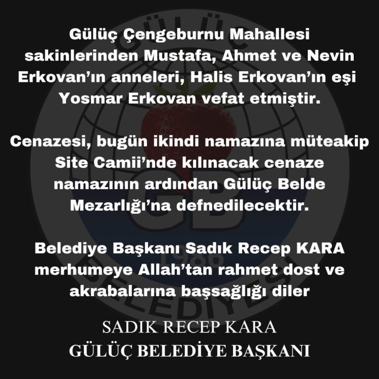 Vefat & Başsağlığı