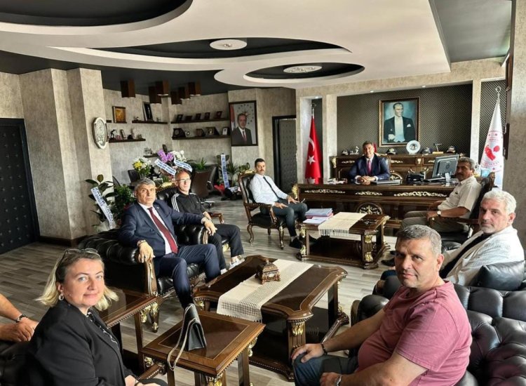 SAYIN KAYMAKAMIMIZA ZİYARETTE BULUNDUK