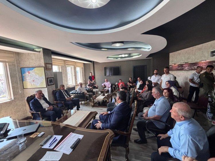 Karadeniz Ereğli Kaymakamımız Sayın Fatih Yılmaz’a Hayırlı Olsun Ziyareti