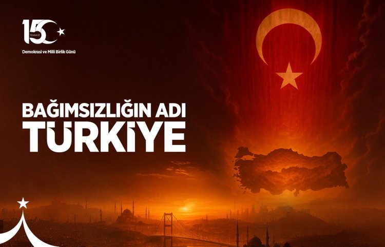 Ne mutlu 15 Temmuz gecesi meydanlara koşan o aziz millete!