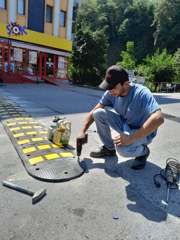 GÜLÜÇ’TE TRAFİK GÜVENLİĞİNE ÖNEM! 