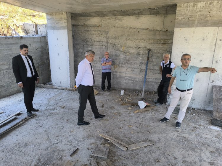 BELEDİYE BAŞKANIMIZ GÜLÜÇ MİLLET BAHÇESİNE İNCELEMELERDE BULUNDU