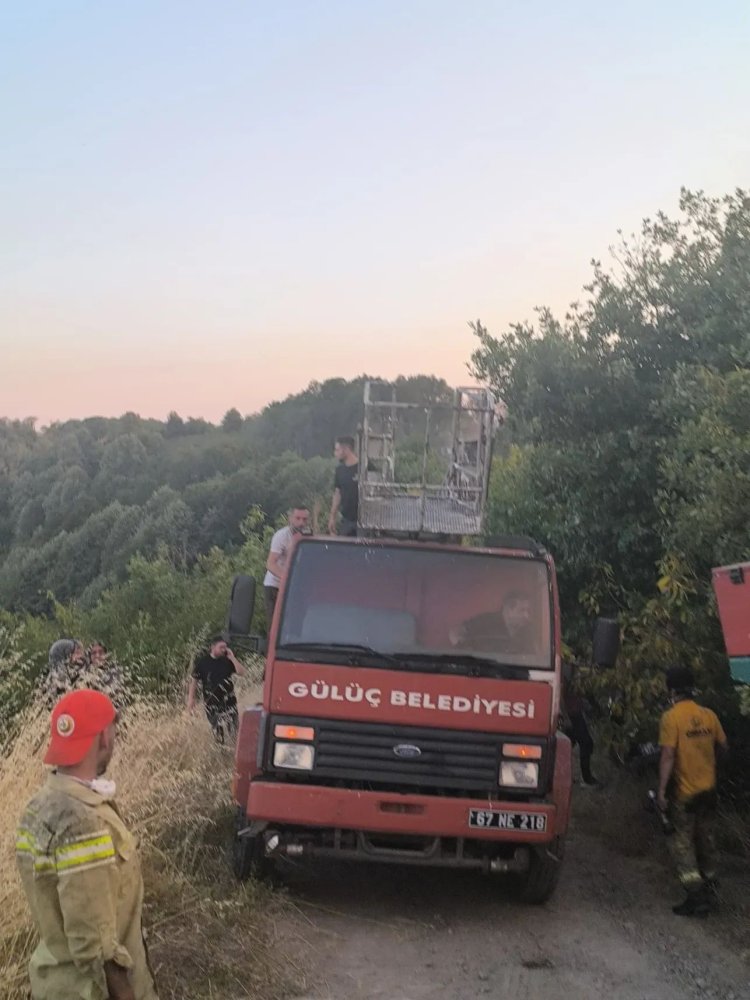 TOPÇALI MAHALLESİNDEKİ YANGINA ANINDA MÜDAHALE EDİYORUZ...