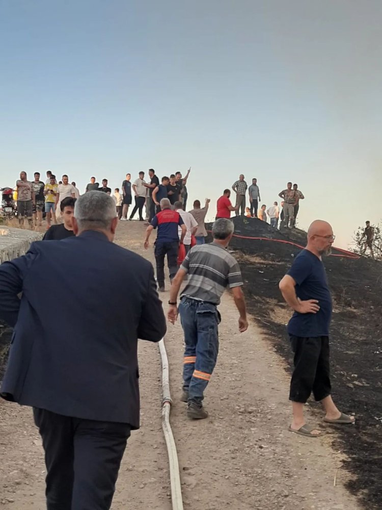 TOPÇALI MAHALLESİNDEKİ YANGINA ANINDA MÜDAHALE EDİYORUZ...