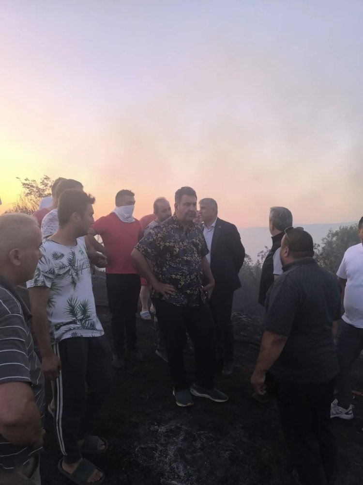 TOPÇALI MAHALLESİNDEKİ YANGINA ANINDA MÜDAHALE EDİYORUZ...
