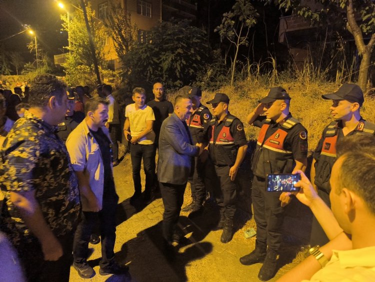 TOPÇALI MAHALLESİ’NDE BAŞLAYAN YANGIN KONTROL ALTINA ALINDI
