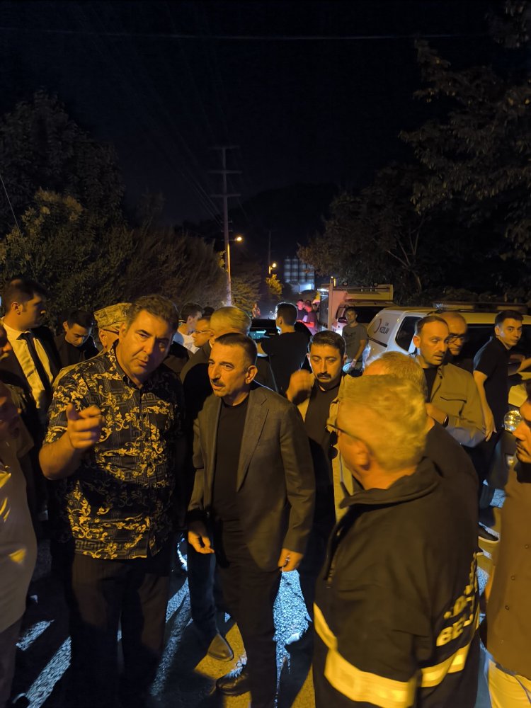 TOPÇALI MAHALLESİ’NDE BAŞLAYAN YANGIN KONTROL ALTINA ALINDI