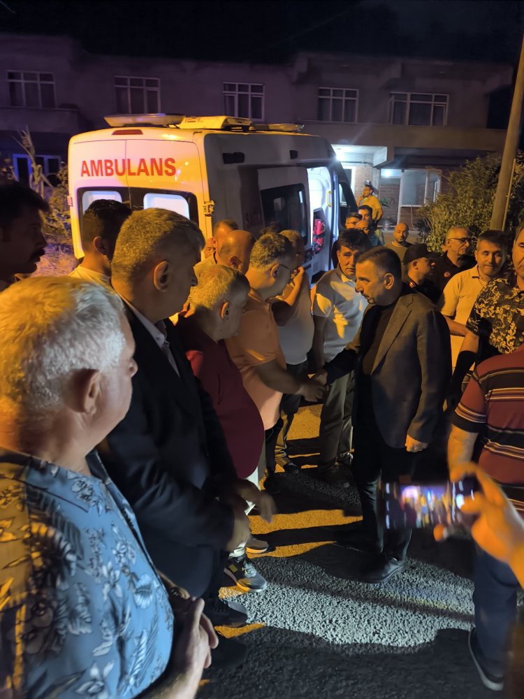 TOPÇALI MAHALLESİ’NDE BAŞLAYAN YANGIN KONTROL ALTINA ALINDI