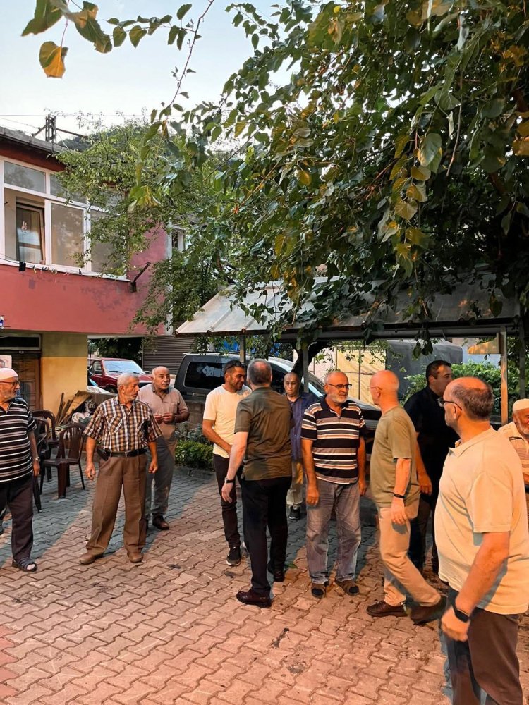 YANGIN BÖLGESİNDE İNCELEMELERDE BULUNDUK.